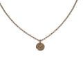 Hermes Gambard Crude Sel Exlibris B 00 Necklace 18K Pink