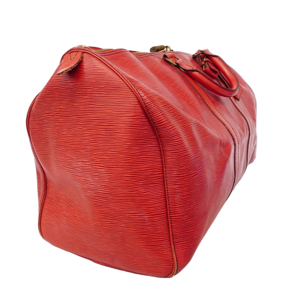 Louis Vuitton Boston Bag Epi Keepall 55 Castilian — view 2