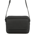 Louis Vuitton Shoulder Bag Waxy Calf Leather Boarding Messenger Black
