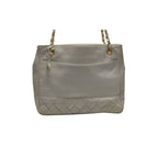 Chanel Quilted GD Leather Chain Tote