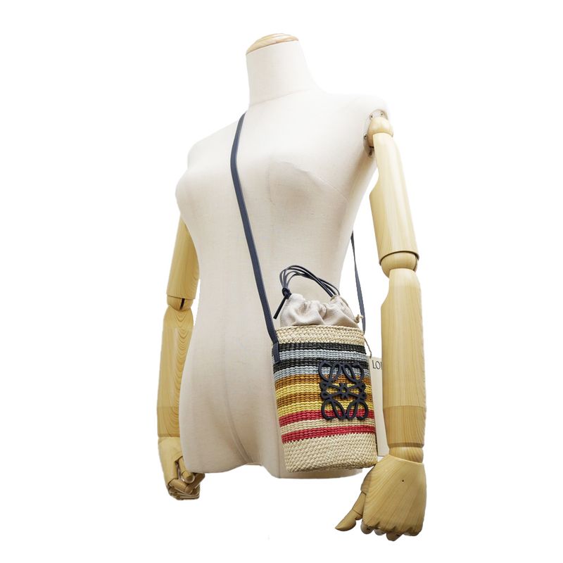 Loewe Square Pocket Shoulder Bag Pochette Irakayashi & Cuff Multicolor — view 8