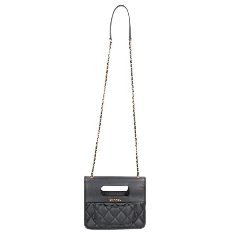 Chanel Quilted Leather Shoulder Bag — view 2