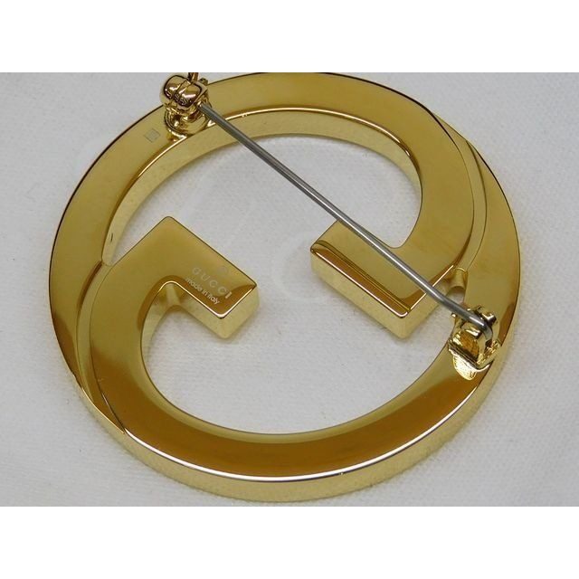 Gucci Blanc Di Brochi Gold Color 8C Brooch — view 3