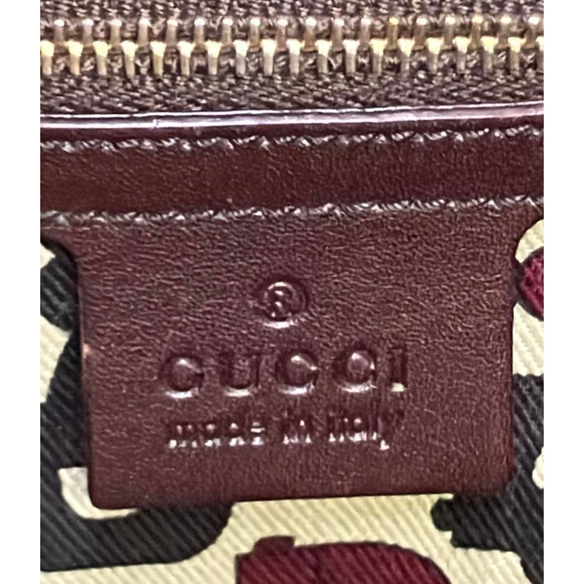 Gucci Mini Boston Bag Gold Guccissima — view 6