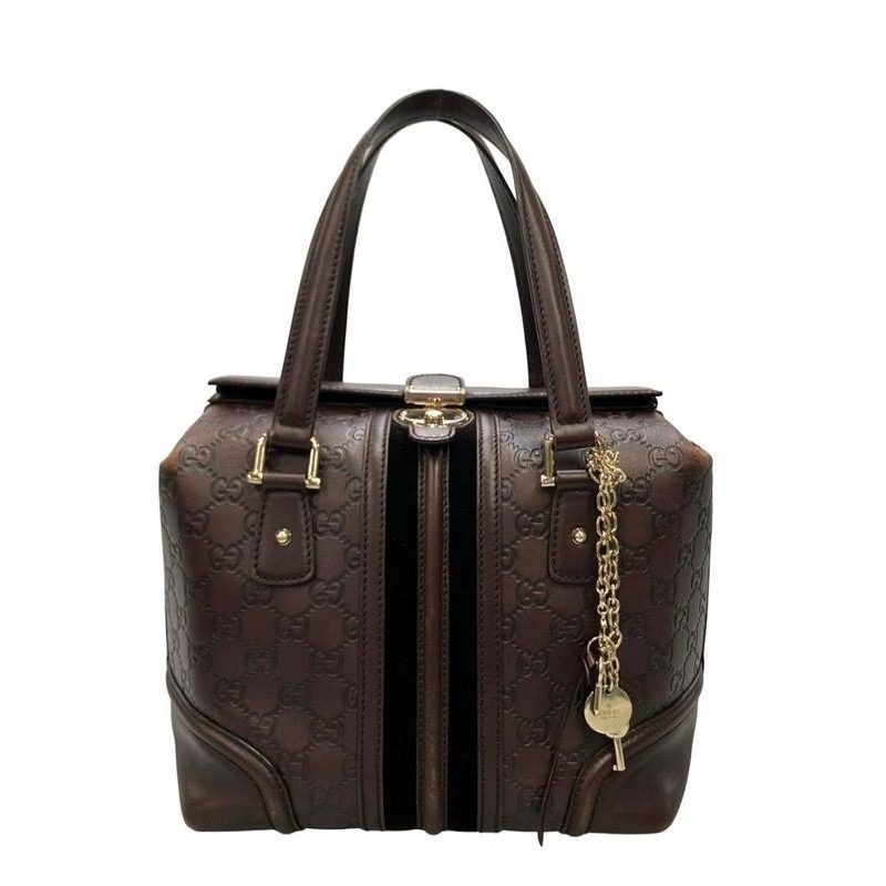 Gucci Mini Boston Bag Gold Guccissima