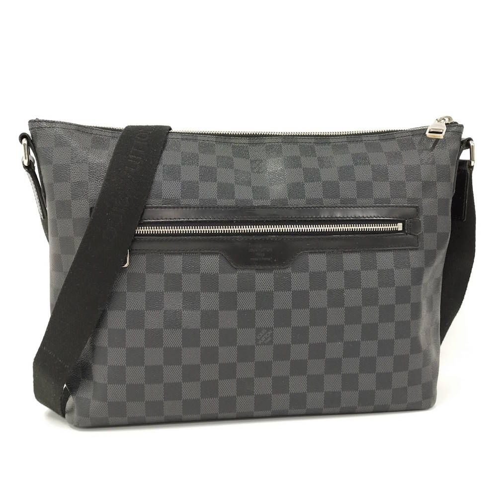 Louis Vuitton Mick MM Shoulder Bag Damier Graphite