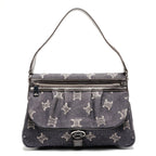 Celine Shoulder Bag Macadam Denim