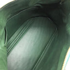 Hermes Bolide 35 Green Epsom Gold Hand Ba Handbag — view 8