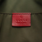 Gucci Tote GG Crystal Beige Red Canvas Leather — view 4
