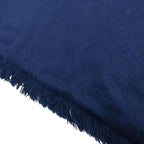 Hermes Scarf Silk Angora Blue Navy Apparel Shawl Fashionable Women — view 6
