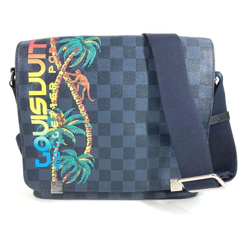 Louis Vuitton Shoulder Bag District PM Damie Ecobalt Canvas