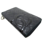 Chanel Long Black Wallet — view 3