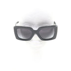 Chanel CC Logo Rectangle Shape Eyewear Sunglasses Book Gold — view 3