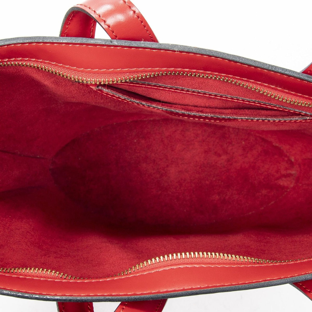 Louis Vuitton Saint Jacques Red Epi Shoulder Bag — view 9