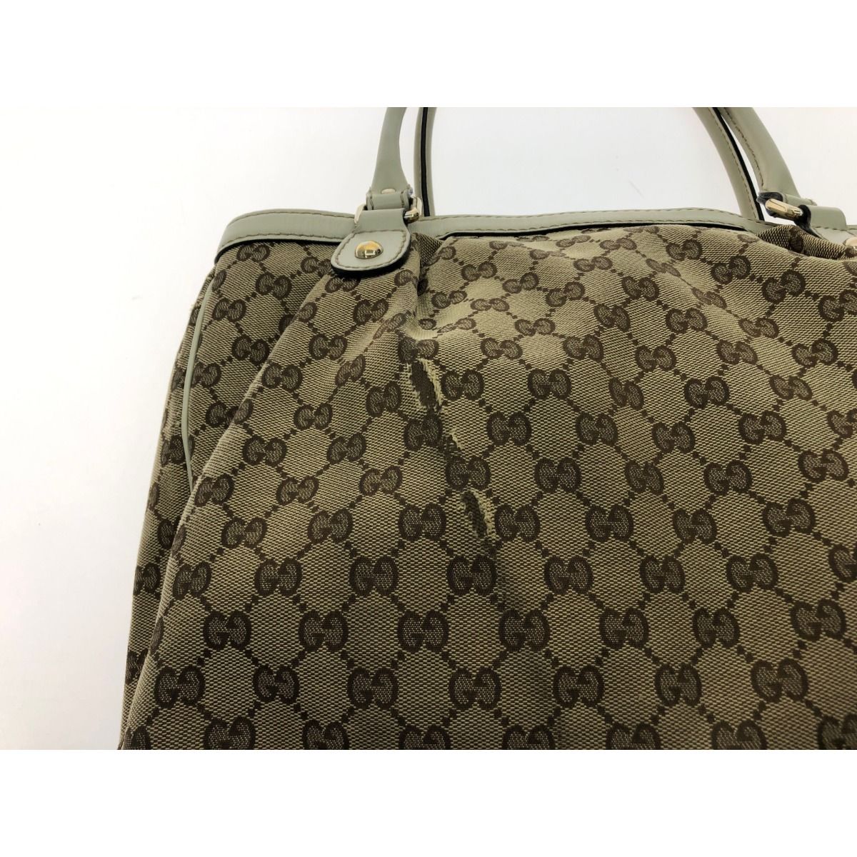 Gucci Bag Sookie Shoulder Tote Interlocking G GG Canvas Beige — view 5