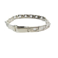 Gucci Polished Glogo Chain Bracelet 925 Sterling Silver