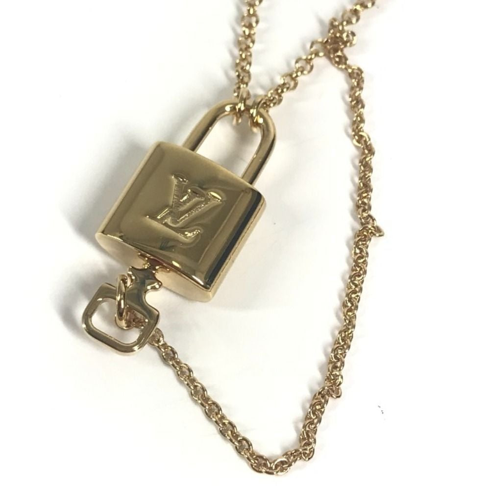 Louis Vuitton Necklace Collier LV Metal Gold