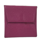 Hermes Bastia Coin Case Leather Magnolia Purple
