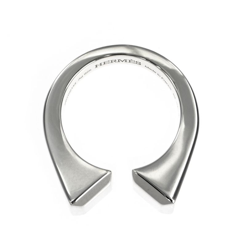 Hermes Ring Cour De Forges GM Size 53 AG 925 Silver Accessories — view 5