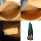 Louis Vuitton Handbag Tivoli PM Monogram Nubuck Brown — view 9