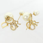 Dior Tribal Earrings Gold — view 3