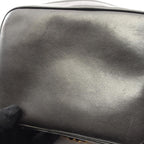 Chanel Shoulder Bag Triple CC Logo Black Lambskin Coco Fringe Small — view 9