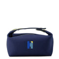 Hermes Pouch Bric-a-Brac PM Pavillon Marine Silver Canvas