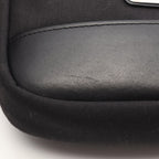 Saint Laurent Paris Shoulder Bag Rivington Black Canvas Leather — view 5