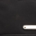Saint Laurent Paris Shoulder Bag Rivington Black Canvas Leather — view 8