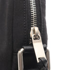 Saint Laurent Paris Shoulder Bag Rivington Black Canvas Leather — view 9