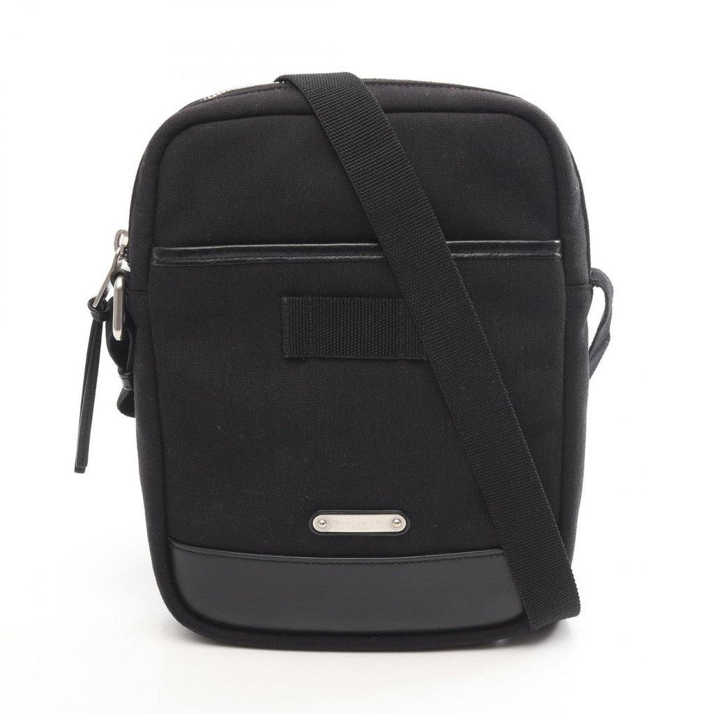 Saint Laurent Paris Shoulder Bag Rivington Black Canvas Leather