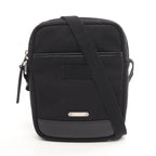 Saint Laurent Paris Shoulder Bag Rivington Black Canvas Leather