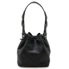 Louis Vuitton Epi Petit Noe Shoulder Bag Drawstring Noir Black