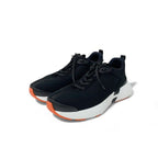 Hermes Heroes Sneaker Shoes Fabric Mesh Black Logo