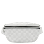 Louis Vuitton Belt Bag Canvas Damier Infini Blanc Matte Silver