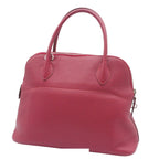 Hermes Bolide 31 Ruby Silver Taurillon Clemence 2-Way Shoulder Bag — view 2