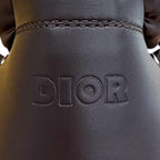 Dior Homme Fabric Leather Snow White Boots Dark Brown — view 8