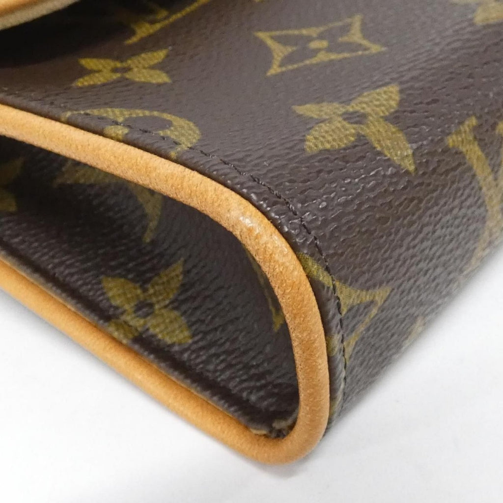 Louis Vuitton Monogram Pochette Florentine S Waist Bag Brown Marron — view 3