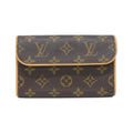 Louis Vuitton Monogram Pochette Florentine S Waist Bag Brown Marron