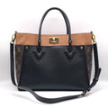 Louis Vuitton Monogram on My Side MM Handbag Noir Black Price Negotiation