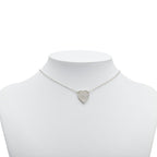 Gucci Heart Pendant Necklace SV 925 Silver — view 6