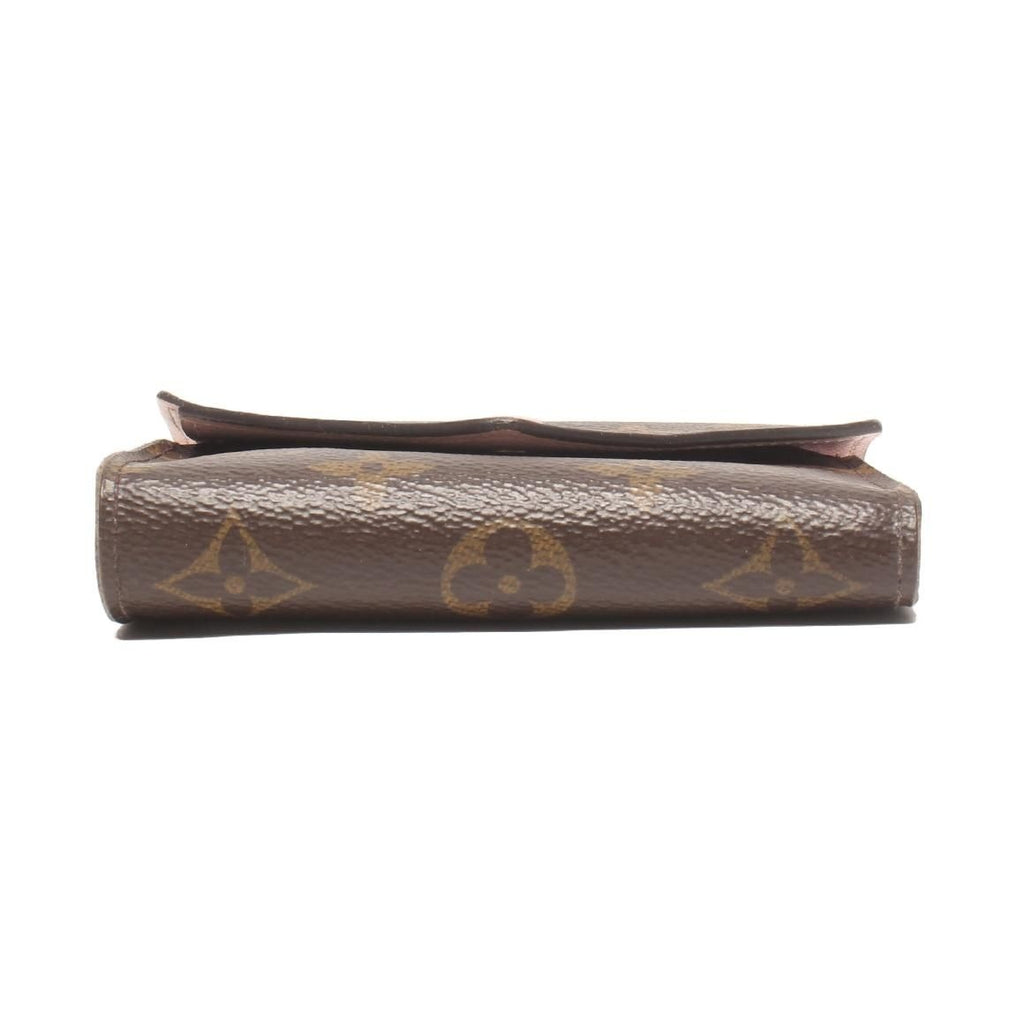 Louis Vuitton Trifold Wallet Compact Portefeuille Victorine Monogram Brown — view 4