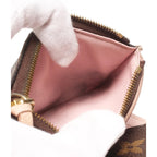 Louis Vuitton Trifold Wallet Compact Portefeuille Victorine Monogram Brown — view 8