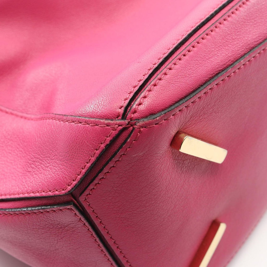 Loewe Handbag Puzzle Bag Pink Purple Leather — view 7