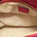 Loewe Handbag Puzzle Bag Pink Purple Leather — view 9