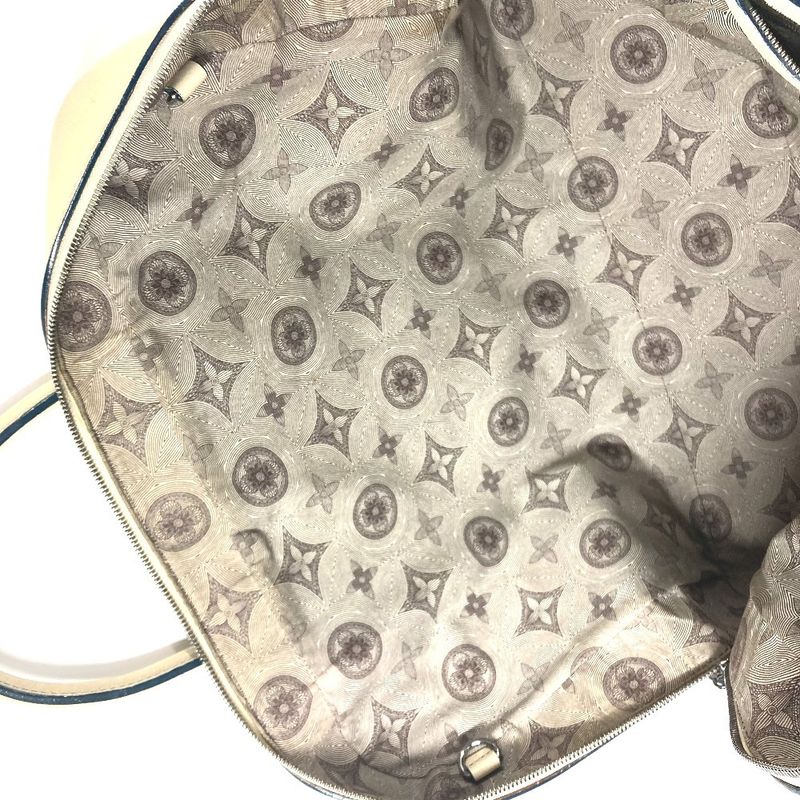 Louis Vuitton Business Bag Cuir Siwa Leather Ecru White — view 4
