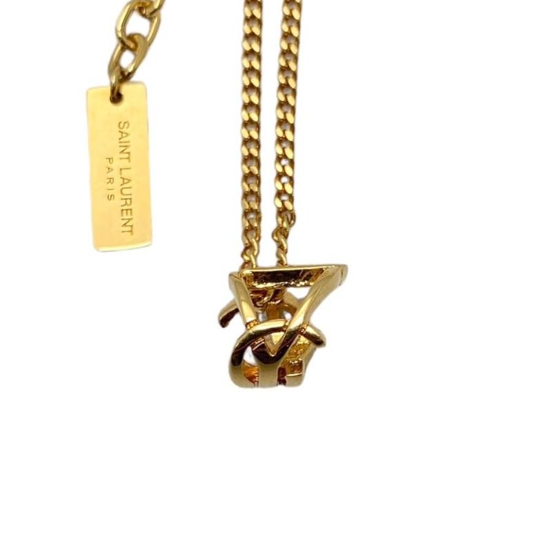 Saint Laurent Chain Bracelet YSL Logo Opium Y1500 — view 4