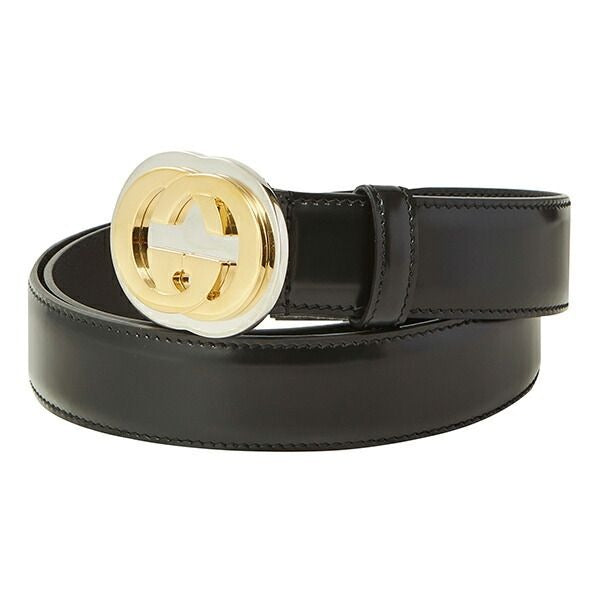 Gucci Belt Interlocking G Black 85 cm — view 2