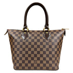 Louis Vuitton Saleya PM Damier Handbag Canvas Brown — view 3