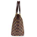 Louis Vuitton Saleya PM Damier Handbag Canvas Brown — view 4